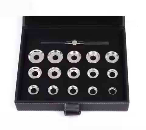 All steel 15pcs Watch Case openning braun for Breitling watch case back opener watch repair tool