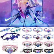 6/5/3Pcs Kpop Demon Hunter Bracelet Huntrix Friendship Bead Couple Bracelet Best Friend Accessories 