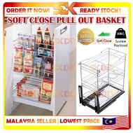 🇲🇾ECOWARE Soft Close Multifunction Three Layers Pull Out Basket PTJS019A Kitchen Storage Kitchen Bas