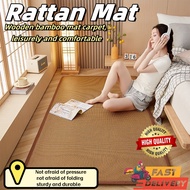 Summer Cool Rattan Mat Sleeping Cooling Mat high quality Tikar Buluh/Bamboo Mat/ Foldable Rattan Mat