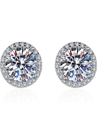 KAFANDENG | Custom Womens Synthetic Diamond Earrings 18K Gold PT950 Platinum