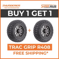 2pcs THUNDERER 235/75R15 TRAC GRIP R408 M/T Car Tires