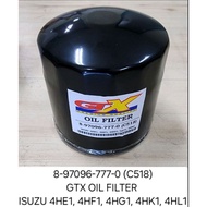 Oil Filter 4HE1, 4HF1, 4HG1, 4HK1, 4HL1 (C518)
