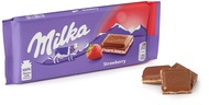 Milka Strawberry Milk Chocolate 100g