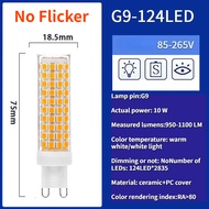 Flicker-free G9 LED Corn Light Wide Voltage 100-240V High Brightness Energy-saving G9 LED Bulb Ceram