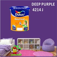 DEEP PURPLE 4214 J ( 5L ) ICI DULUX EASY CLEAN / EASYCLEAN INTERIOR PAINT