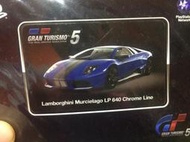 GT5 跑車浪漫旅5 藍寶堅尼 Murcielago LP 640 下載序號卡 全新 稀有　已失效純收藏用