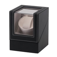 watch winder 1 เรือน (มี 2 สีให้เลือก) ตู้เก็บนาฬิกา กล่องเก็บนาฬิกา กล่องหมุนนาฬิกา ตู้นาฬิกาออโตเมติกแบบหมุน แข็งแรง ทนทาน