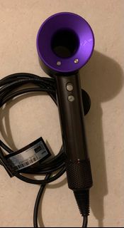 Dyson HD03 吹風機 灰紫色