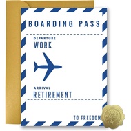 Funny Retirement Card for Man Woman Coworker Colleague Friend Leaving Work Cards - Humor Retiring Ca