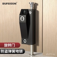 Deadbolt Lock Deadbolt Lock Floor Bolt Lock Deadbolt Lock for Framed Doors Surface-Mounted Spring Do