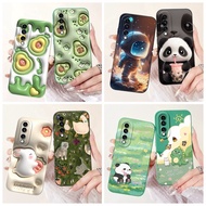 For Honor 70 5G Casing FNE-NX9 Shockproof Cover Cute Cartoon Soft Silicone Matte Phone Case For Hono