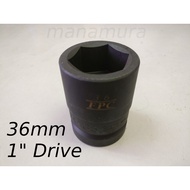 Impact Socket 36mm 1" Drive FPC Japan