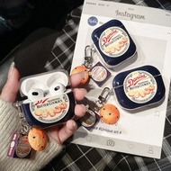 Blue Cookies Earphone Case i12 j201 i13 Cartoon Transparent Embossed 1 2 3 Bluetooth gen gen1 gen2 P