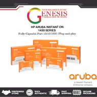 [ AUTHENTIC GIGABIT SWITCH ] HP ARUBA INSTANT ON 1430 SERIES (R8R47A/R8R49A) 16/24-Port GIGABIT UNMA