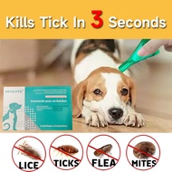 SENLOVE Garapata Killer For Dog 6Pcs Flea And Tick Remover For Dog And Cat Gamot Sa Garapata Ng Aso