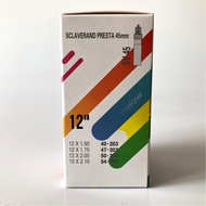 RideNow UltraLight Balance จักรยานด้านใน12นิ้ว12X1.5 12X1.75 12X2.0 12X2.1จักรยานภาษาฝรั่งเศสคำวาล์ว