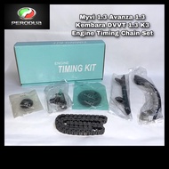 Perodua Myvi 1.3 K3 Kembara 1.3 DVVT Toyota Avanza 1.3 F601 Timing Chain Set