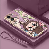 Xiaomi POCO C85 REDMI15C Redmi 15c Poco C 85 Candy Plating Case Cute Labubu Shockproof Rubber Cover 