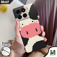 Latest ZTE Blade A56 & ZTE Blade A36 Case 2025 Cow Motif | SoftCase HP ZTE Blade A56 | ZTE Blade A55