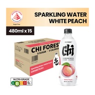 Chi Forest Genki Forest White Peach Soda Sparkling Water Drink 0 Sugar 15 Bottles