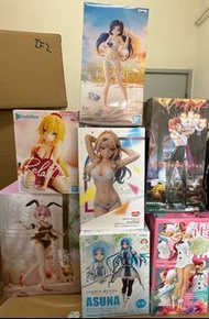 「任揀兩盒$200」EXQ Relax time LOVELIVE! 東條 希 hololive 赤井 雷姆 拉姆 鏈鋸人 刀劍神域 Asuna 海賊王 UTA 女帝 Fate 出租女友 彼女 水原千