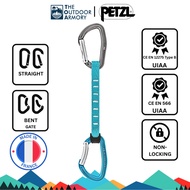 Petzl DJINN AXESS Quickdraw - 17cm - Turquoise
