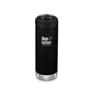 Klean Kanteen Wide Mouth Stainless Steel Thermos TK Bottle Cap Type 16oz (473ml) | Green Firm