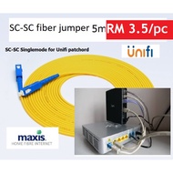 Fiber Optic Patchcord Simplex SC SC 5mtr Unifi Wifi