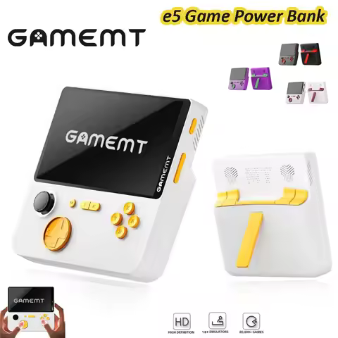 game mt E5 5.0'' IPS Screen Handheld Game Console Linux System HDMI-compatible TV Output 128G 20000+