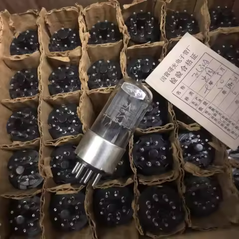 B-817 New Early Phase ShuGuang 6N8P Electronic Vacuum Tube Transparent Replaces 6SN7/6H8C/CV181 Tube