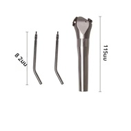 1PCS Dental Triple Syringe Handpiece สเปรย์น้ํา 2 หัวฉีดเคล็ดลับหลอดสําหรับ Air Triple Syringe ทันตก