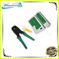 ♞crimping tool with cable tester combo