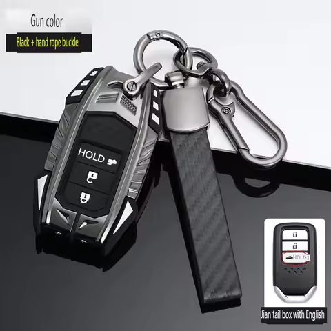 Zinc Alloy Car Key Case For Honda Fit Lucky Vezel City Civic Jazz BRV BRV HRV HRV Shuttle Gp8 19CRV 