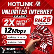 5G Hotlink Prepaid Unlimited Data Unlimited Calls Hotlink Sim Card