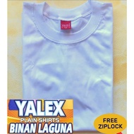 White - Yalex Plain Tshirt Round Neck Gold Label