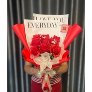 Valentine's Day Gift Bouquet 9 Roses Good Meaning