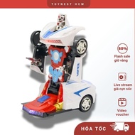 Police car transforming Robot toy - DUKA Super performance toy DK81400