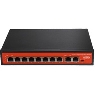 Wi-tek WI-PS210G 8FE+2GE Ports 48V PoE Switch with 8-Port PoE