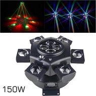 150W Moving Head Beam Light RG Laser Stage Light Strobe DMX Controller DJ Disco Light RGB Rotating P