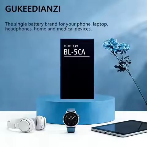 For Nokia 1100 1101 1110 1110I 1112 1200 1208 1209 1280 1600 Mobile Phone Battery Long-Lasting BL-5C