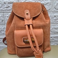 Real Gucci classic／Gucci Bag／Vintage Gucci bamboo mini backpack Gucci 經典迷你背包