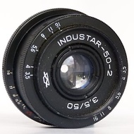 tested Industar 50-2 Soviet black pancake lens SLR 3.5/50 M42 mount KMZ Zenit