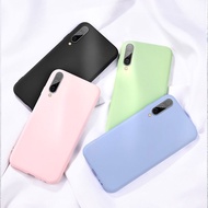TPU Huawei Y9S Liquid Silicone Case Cover Huawei Y9S Soft Casing HuaweiY8S Y 9S Back Cover
