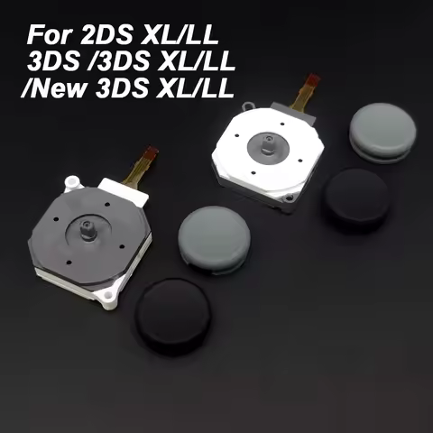Analog Joystick Thumb Stick Replacement + Cap for Nintendo 2DS XL/LL 3DS 3DS XL/LL New 3DS XL/LL Con