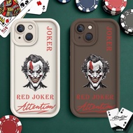 Poker Case OPPO red Joker case card holder latest card image softcase male chelsea image《Joker》Soft 