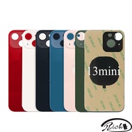 For iPhone 13 Mini Battery Cover Rear Door Glass Panel For iPhone 13 Big Hole Back Glass Housing Cas