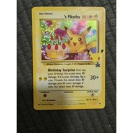 Pokemon card English Birthday Pikachu 25th Celebrations 24