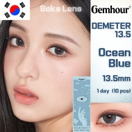 [Korea Lens] Gemhour Demeter 13.5 One-Day Ocean Blue 13.5mm Fresh & Dreamy Look Shipped from Korea, 