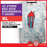 Baju Bundle Oversize Saiz Besar (SIZE : XL) T-shirts Bundle Big Size Tshirt Bundle Tshirts Bundle Pl